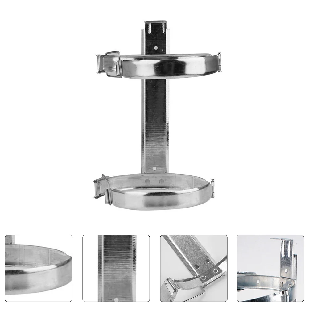 

Auto Accessories Cars Fire Extinguisher Hanger Iron Storage Holder Rack Metal Fixing Home Equipment Vehicle