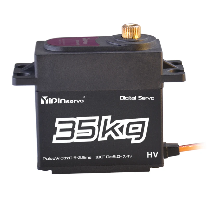 Brand New Waterproof Servo 20KG 30KG 35KG 40KG High Speed Metal Gear Digital Motor Baja Servos For 1/8 1/10 1/12 Scale RC Cars 5