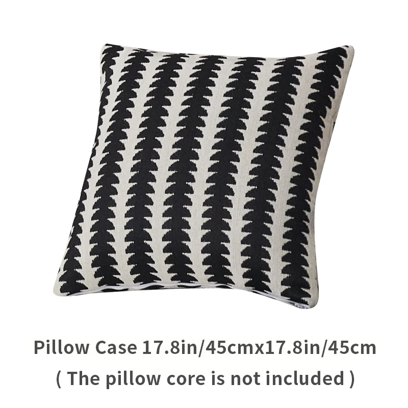 Classic black and white Chenille sofa cover, pet scratch and stain resistant, non slip sofa cushion protection cover, machine wa 5