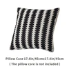 Classic black and white Chenille sofa cover, pet scratch and stain resistant, non slip sofa cushion protection cover, machine wa 5