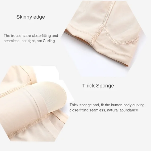 여성 바디 슬리밍 푸시업 팬티, 배 컨트롤, 엉덩이 리프터, 스폰지 패딩, 무료 배송