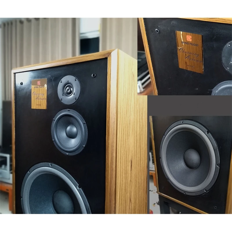 Dc123s HiFi Hi-end Speaker 12/15 Inch Three-way Closed High-fidelity Bookshelf Speaker