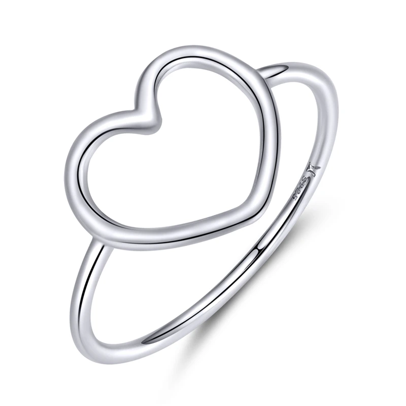 Anello da donna, per matrimonio, a 4 punti, in argento Sterling