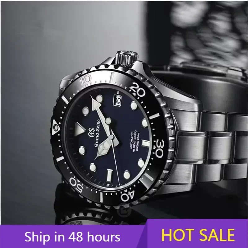 

New Luxury Brand Top Fashion Business Watch GS Sports Series Hi Beat Stainless Steel Non Mechanical Quartz Men's Wrist Watch