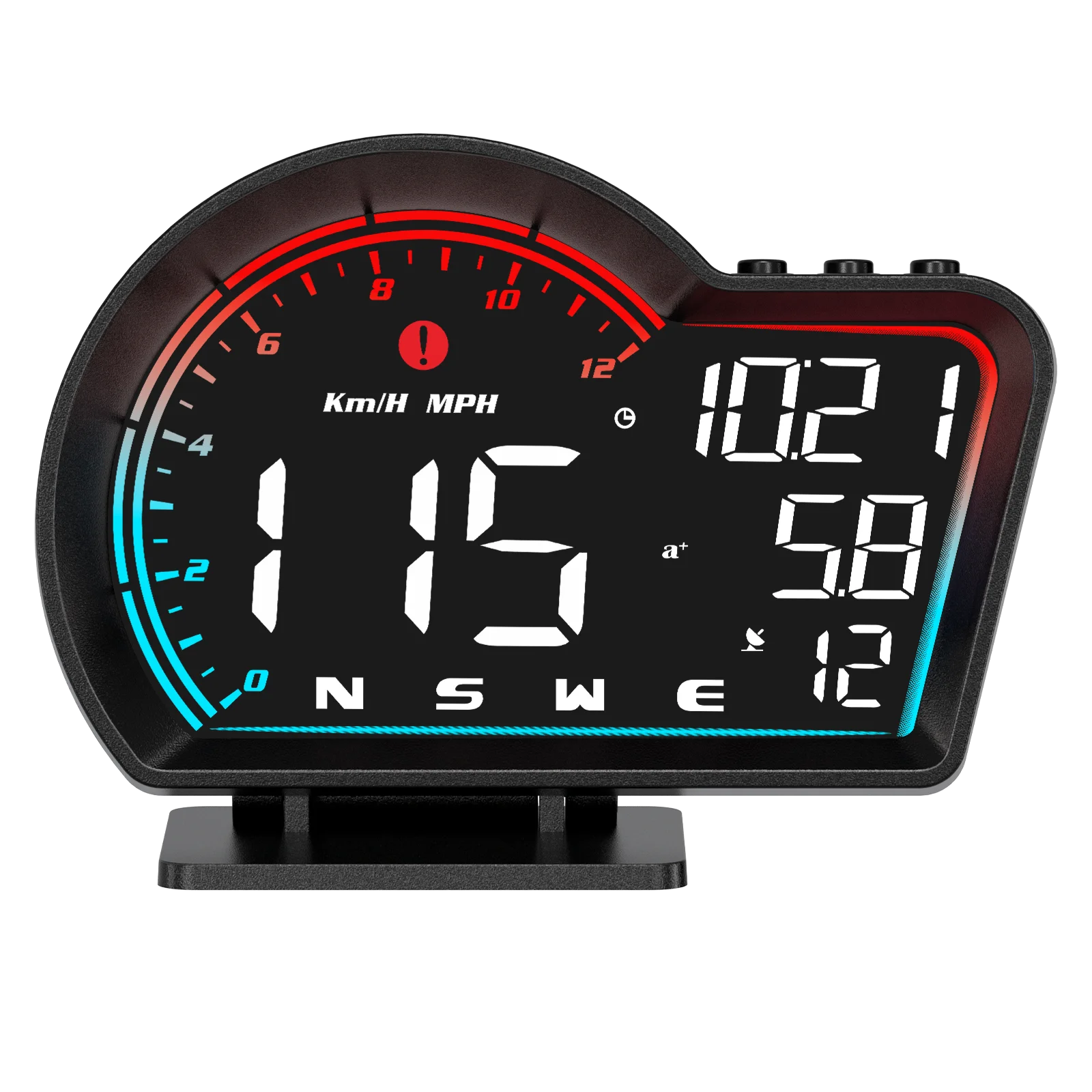 New GPS G16 Head Up Display For All Car Digital Speedometer HUD Plug and  Play Big Font Auto Electronics Accessories Speed - AliExpress