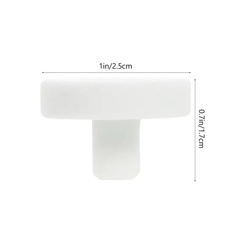 60Pcs Aquarium Coral Stand Coral Frag Plugs Ceramic Frag Rack Fish Tank T Shaped Support Stand Branch Base fish tank ornaments fish tank decorations aquarium ornaments
