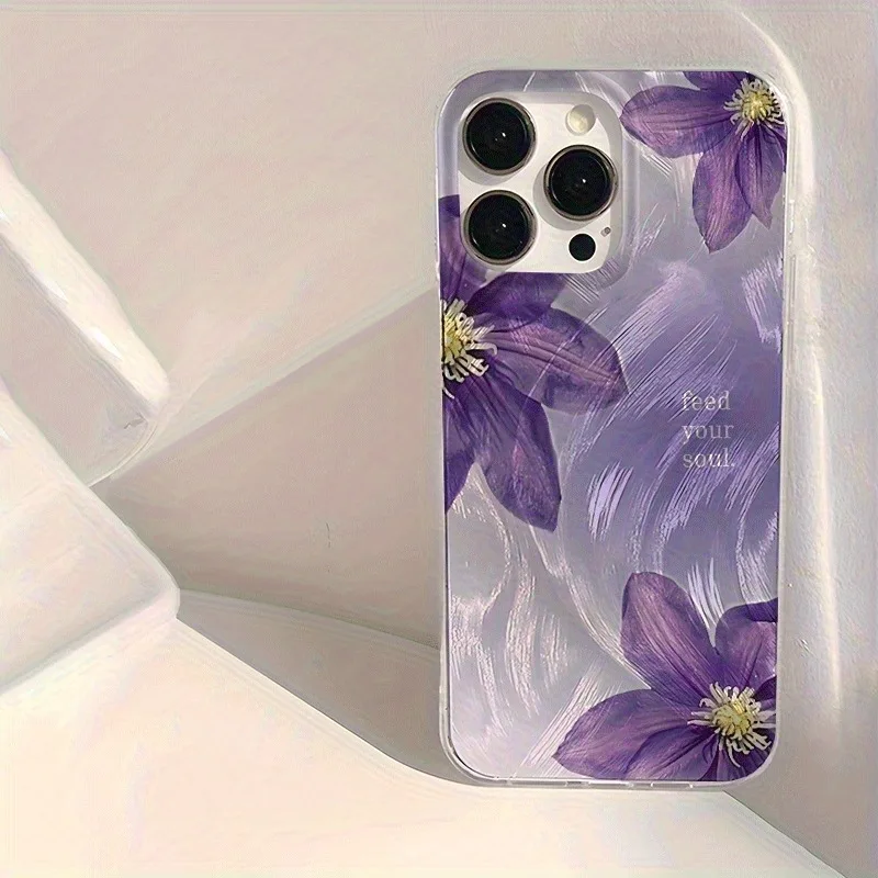 Elegant Pink Orchid Pattern Phone Case Cover