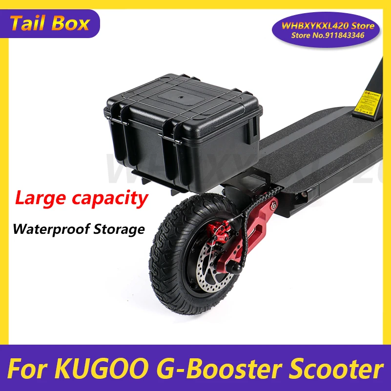 For Kugoo Gbooster Electric Scooter Backup Box With Mudguard Guard