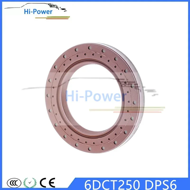 

2pcs New DPS6 DCT250 Gearbox Input shaft oil seal 5265306 AE8Z7048B 5297669 For Ford for Focus 10-up Transmission Clutch Seal