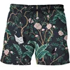 Summer Woods Peacock Short Pants Women Men 3D Printed Swimsuit Swim Trunks Beach Shorts Skateboard Sport Cool Gym Ice Shorts 2