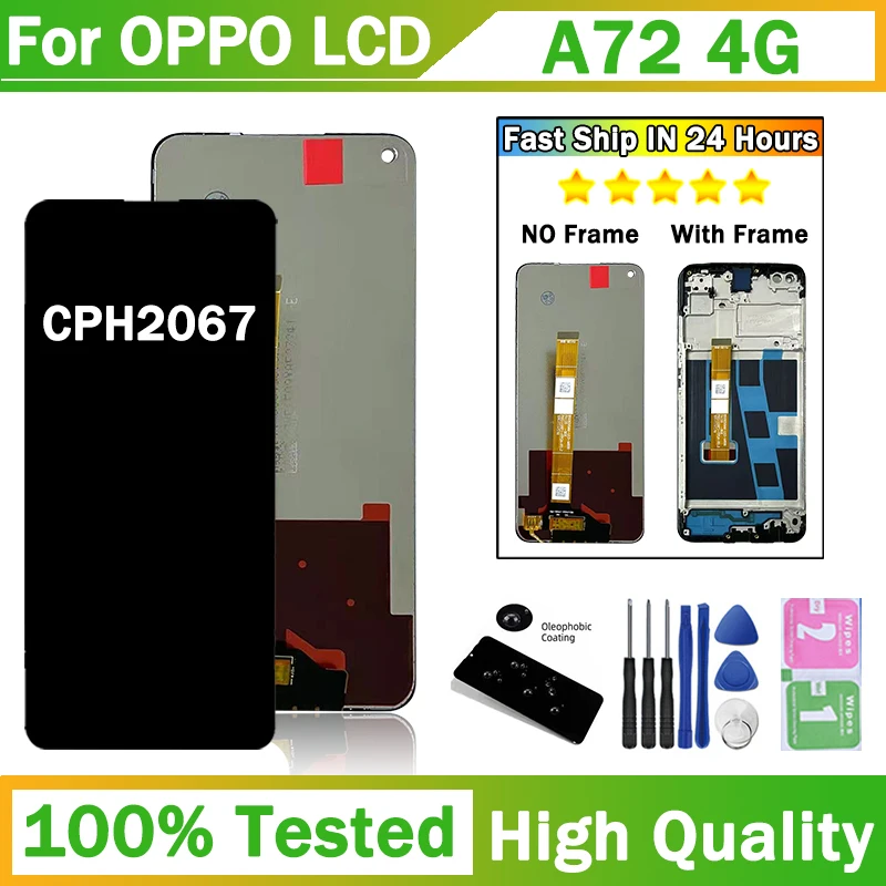 Schermo per Oppo A72 4G Display LCD per Oppo