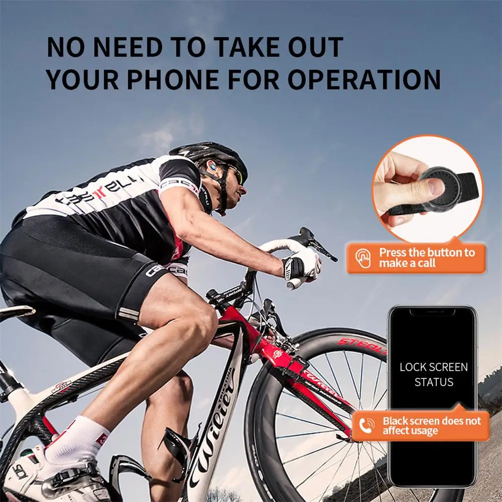 For Zello Voice Intercom Wireless PTT Button Switch Controller Bluetooth-compatible Button No Battery For Motorcycles Bicycles 2 way radio accessories ptt shoulder speaker microphone