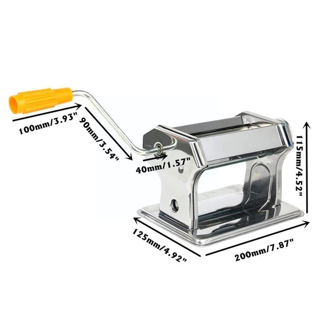 Portable Stainless Steel Craft Polymer Clay Rolling Machine Press