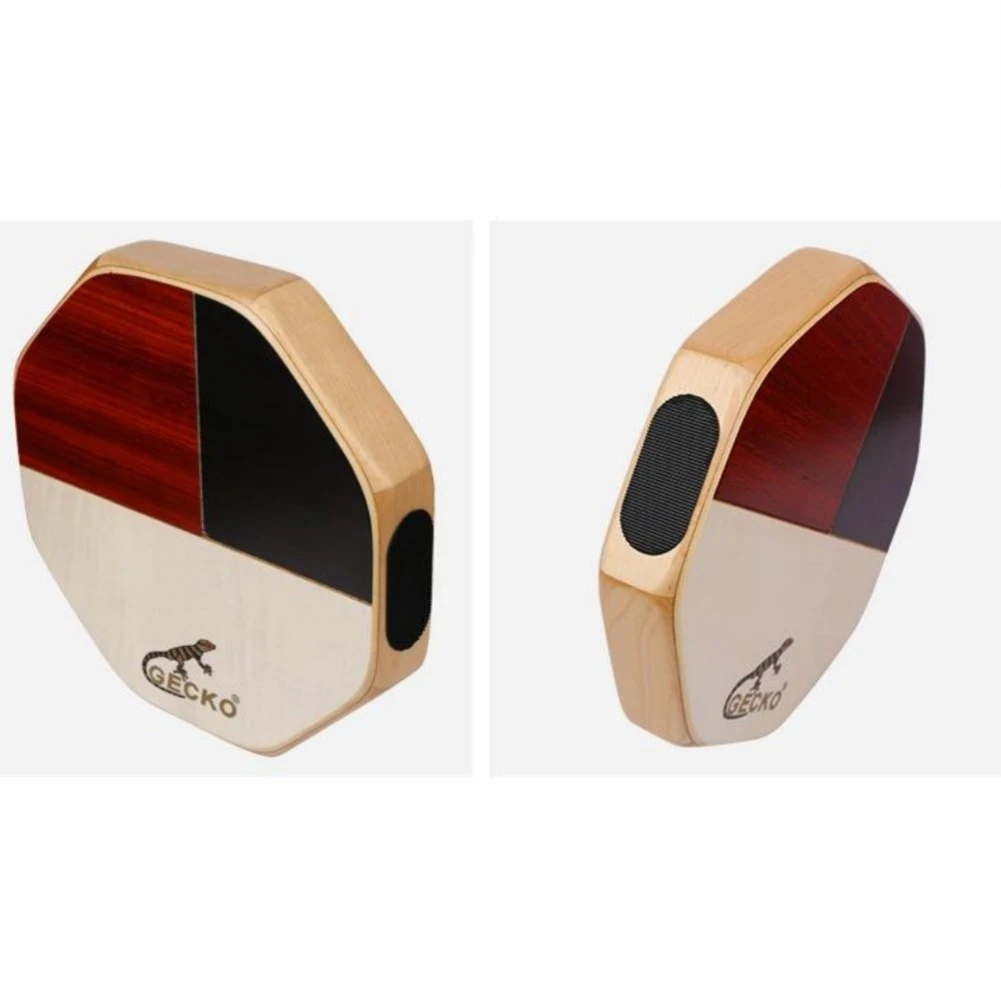 

Portable Travel Compact Cajon Box Drum With Carrying Bag Percussion Instrument Tambourines With High / Low Bongo Anf Snare