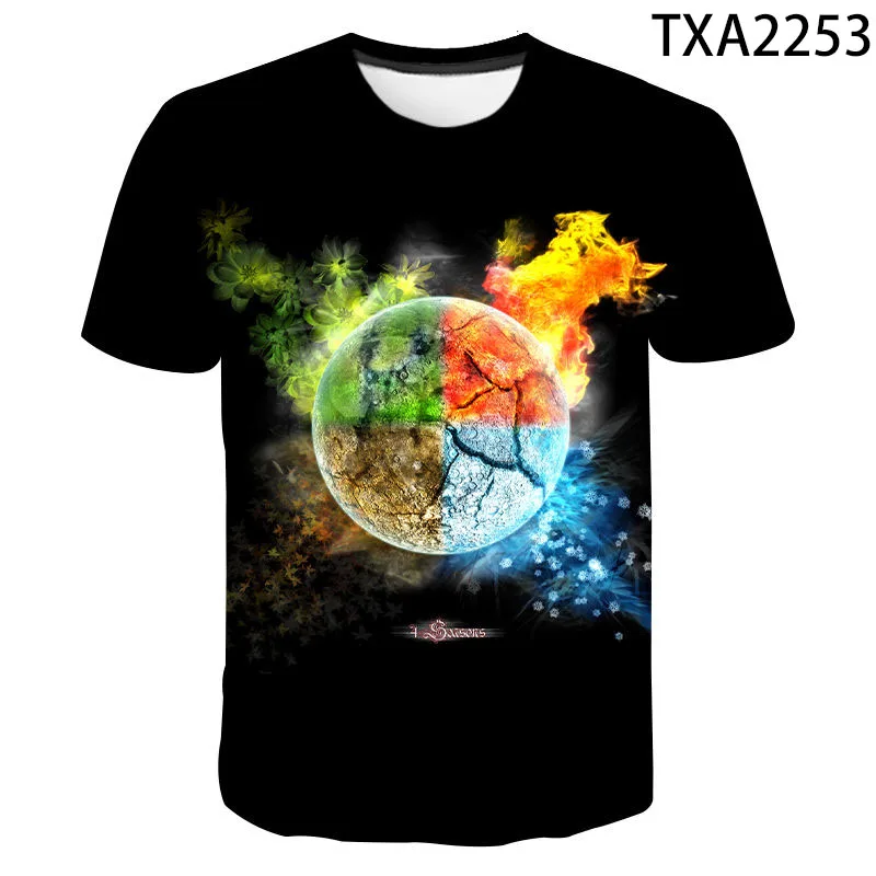 

2020 New Summer 3D T shirt Art Illustration Men Women Children Fashion Streetwear Boy Girl Kids Printed T-shirts Cool Tops Tee