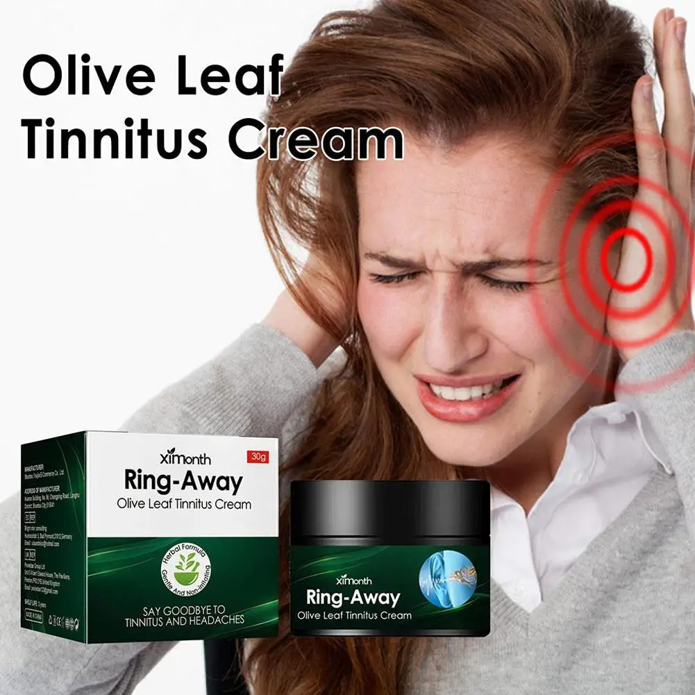 

30g Ear Health Care For Tinnitus Symptoms Ringing Relief Carsickness Patch Earache Alleviate Cream Ointment Health Care