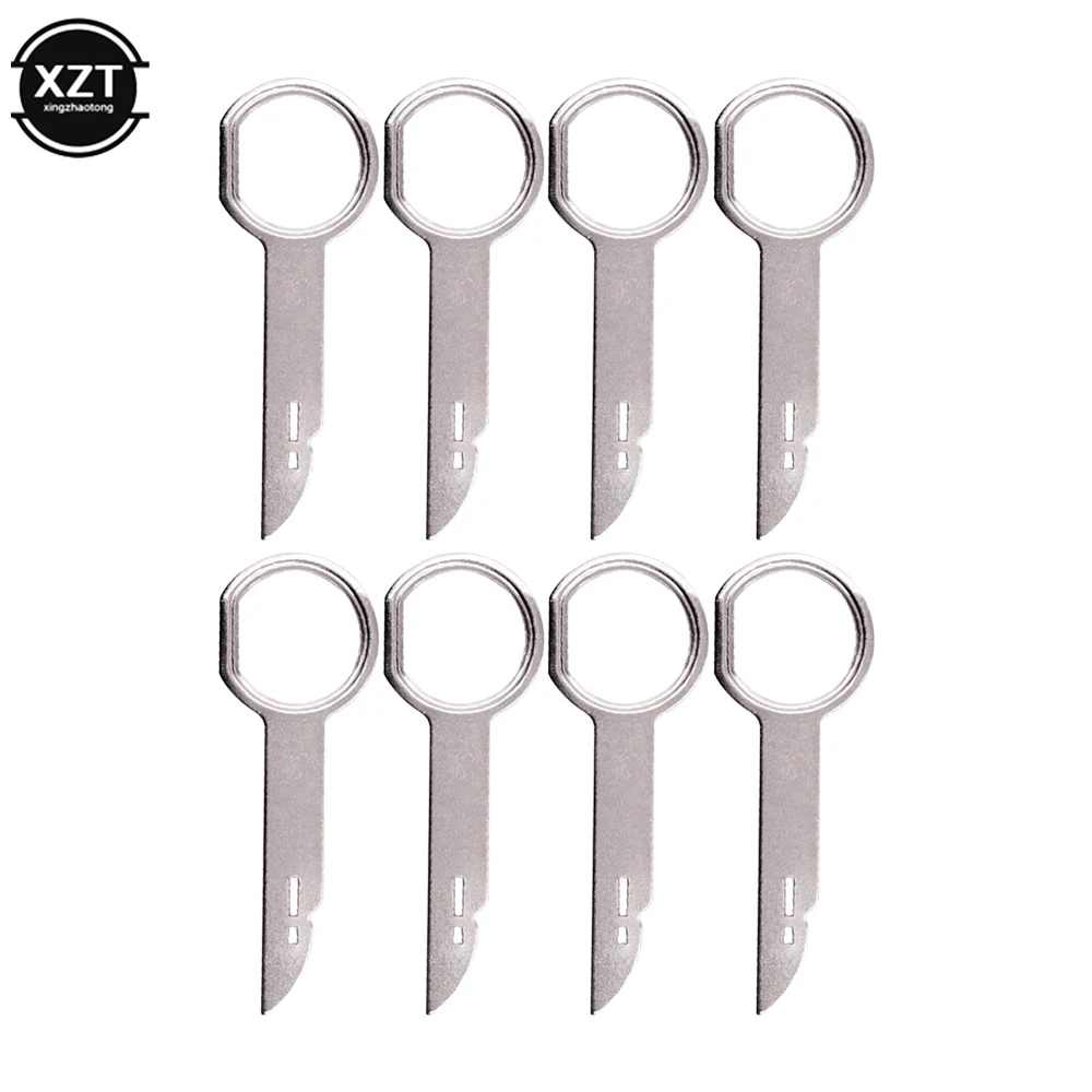 2/4/8 PCS Car Radio Removal Tools Auto CD Stereo Radio Removal Release For VW Keys Extraction Tools Special Disassembly Tool