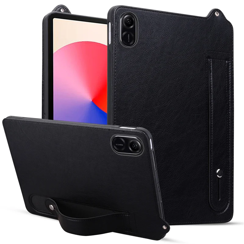 Premium PU Leather Tablet Case with Soft TPU Back & Stand