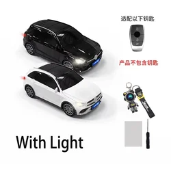 Luxury Car Key Case Cover - Premium Protection for Mercedes - Benz Keys, Compatible with Multiple Models (2Kou GLC With Light)