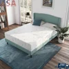 Green Tea Infused Memory Foam Mattress Bed in a Box Twin 6" Medium Firmness Hypoallergenic Breathable Construction Comfort 1