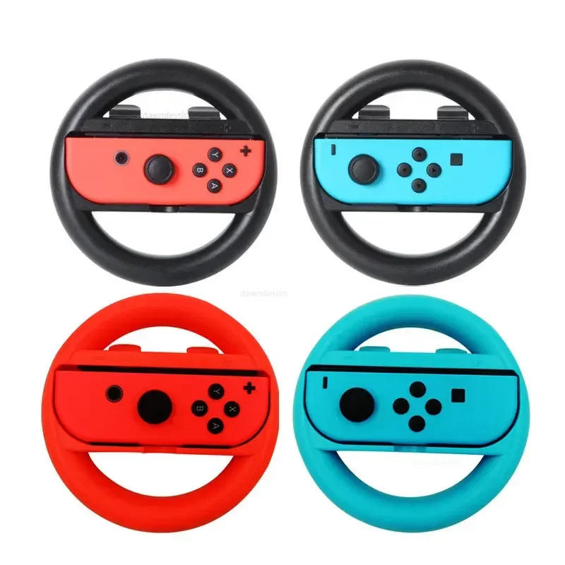 Joy-Con Wheel for Nintendo Switch Racing Game Wheel Controller NS Joy-Con Grip Cart Holder 2Pcs