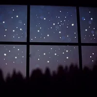 407pcs Luminous Wall Stickers Wall Decor Glow In The Dark Star Vinyl Sticker for Kid Room Creative Fluorescent Party Decoration 6