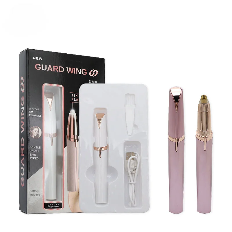 Electric Eyebrow Trimmer Rechargeable Beauty Trimmer Ladies Mini Shaver Epilator Compact Pen Shape Eyebrow Razor Portable eyebrow trimmer set,eyebrow trimmer,electric epilator,eyebrow razor