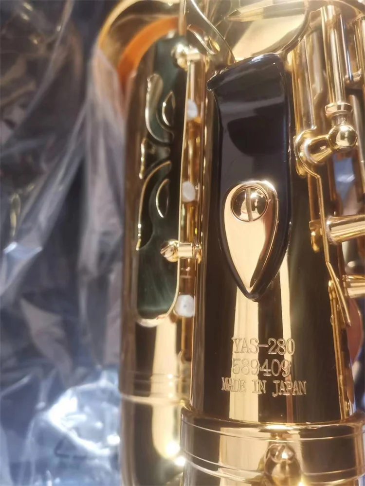 New Alto saxophone 280 Model E-Flat Professional Sax music instrument With case Accessories