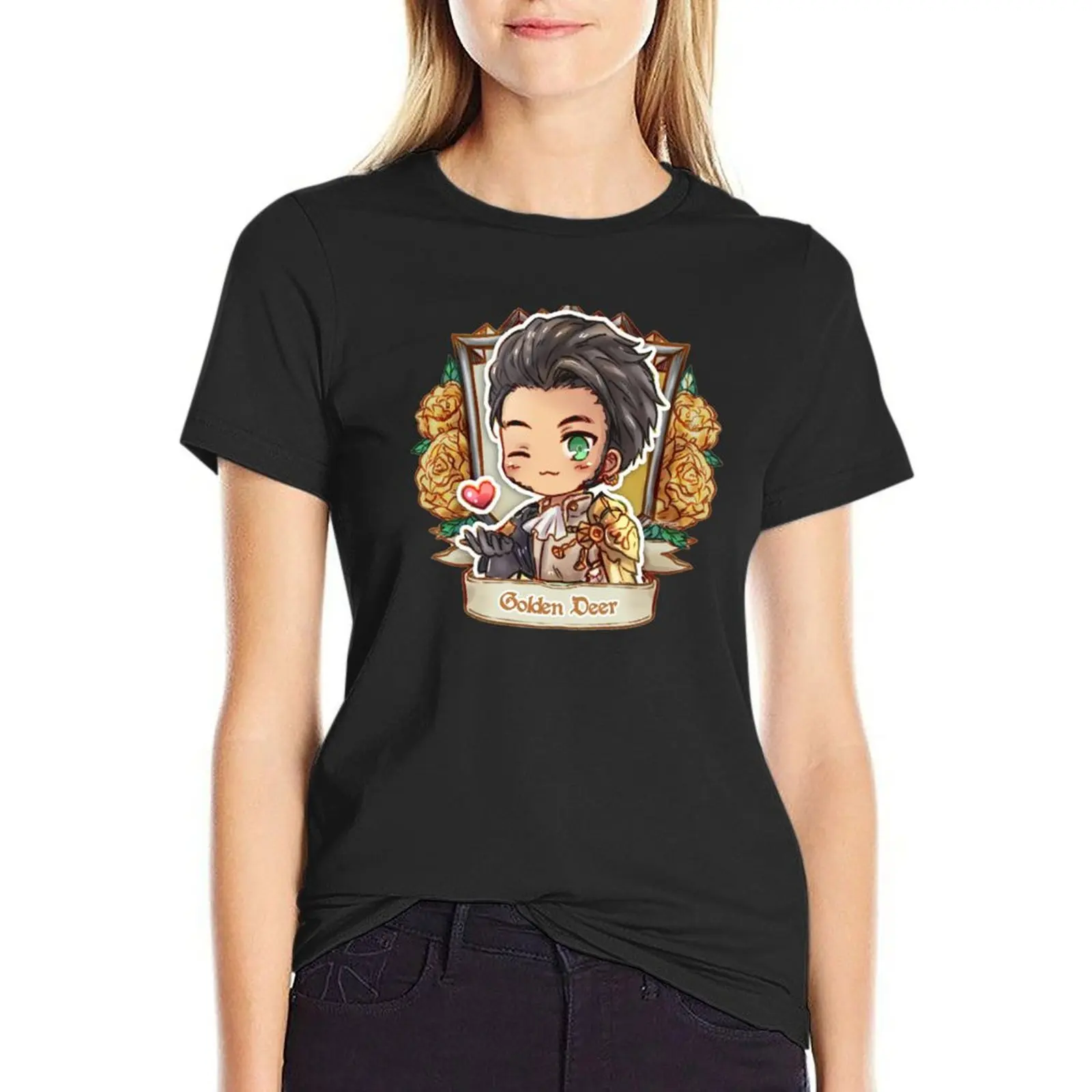 

Claude of the Golden Deers! (Timeskip) T-Shirt cute tops cute clothes shirts graphic tees t shirt for Women