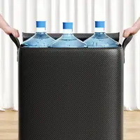 New  Weave Storage Bag Foldable Closet Organizer Storage Containers Dust-proof Storage Bags Sorting Storage Box with Handles 2
