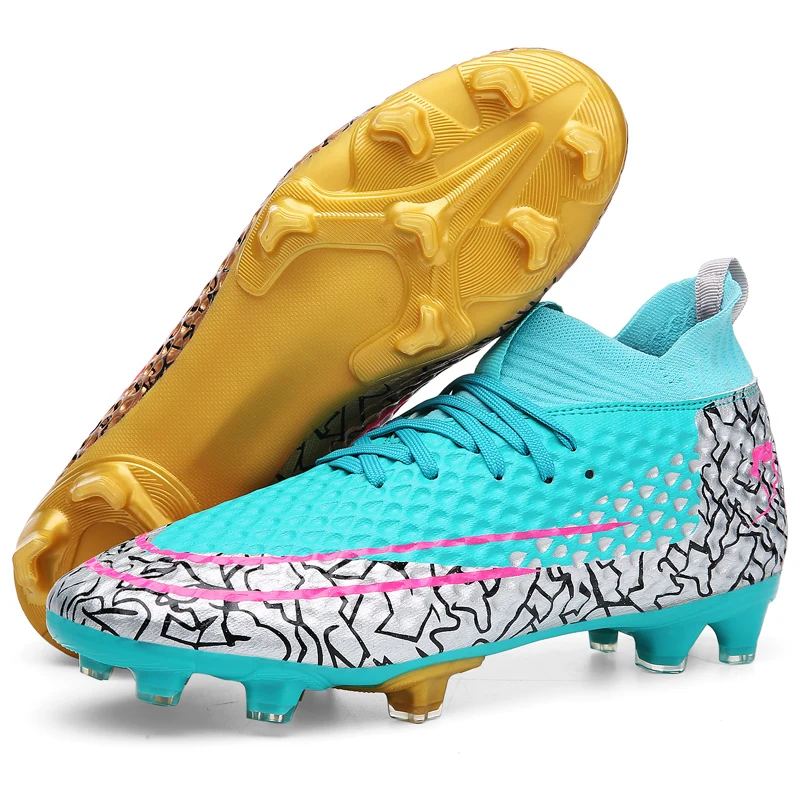 

Men's Football Field Boots Football Boots Ultra Light Outdoor Anti slip Shoes Training Ankle Sports Shoes