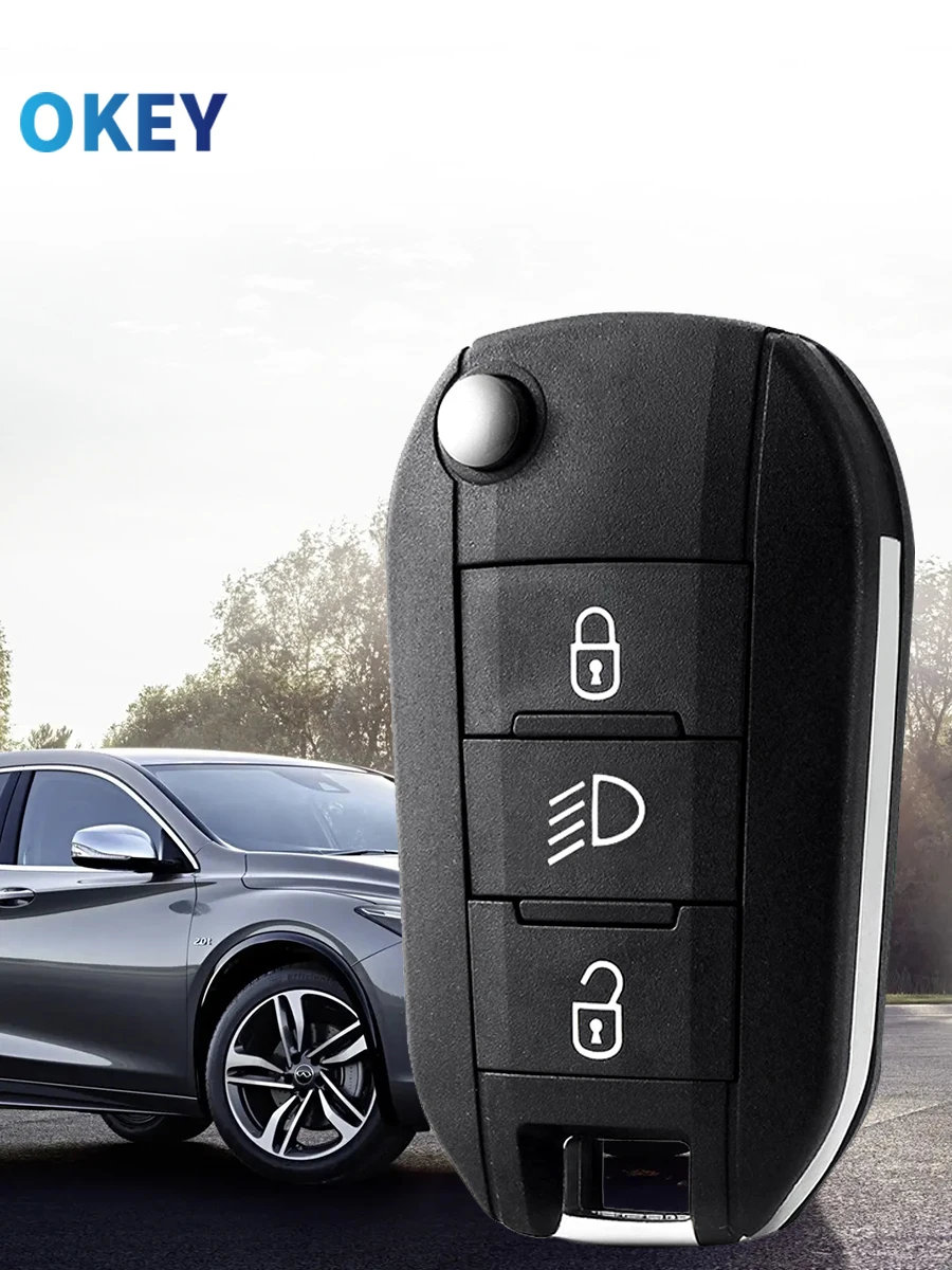 Chiave/Telecomando Per Peugeot 208 2008 301 308 3008 408 508 Citroen C3 Hu83/va2 Chiave Di Vibrazione - Id46 Pcf7941 434mhz Peugeot - S7ac8ee8cd9b143e492529c0b6306aa05b