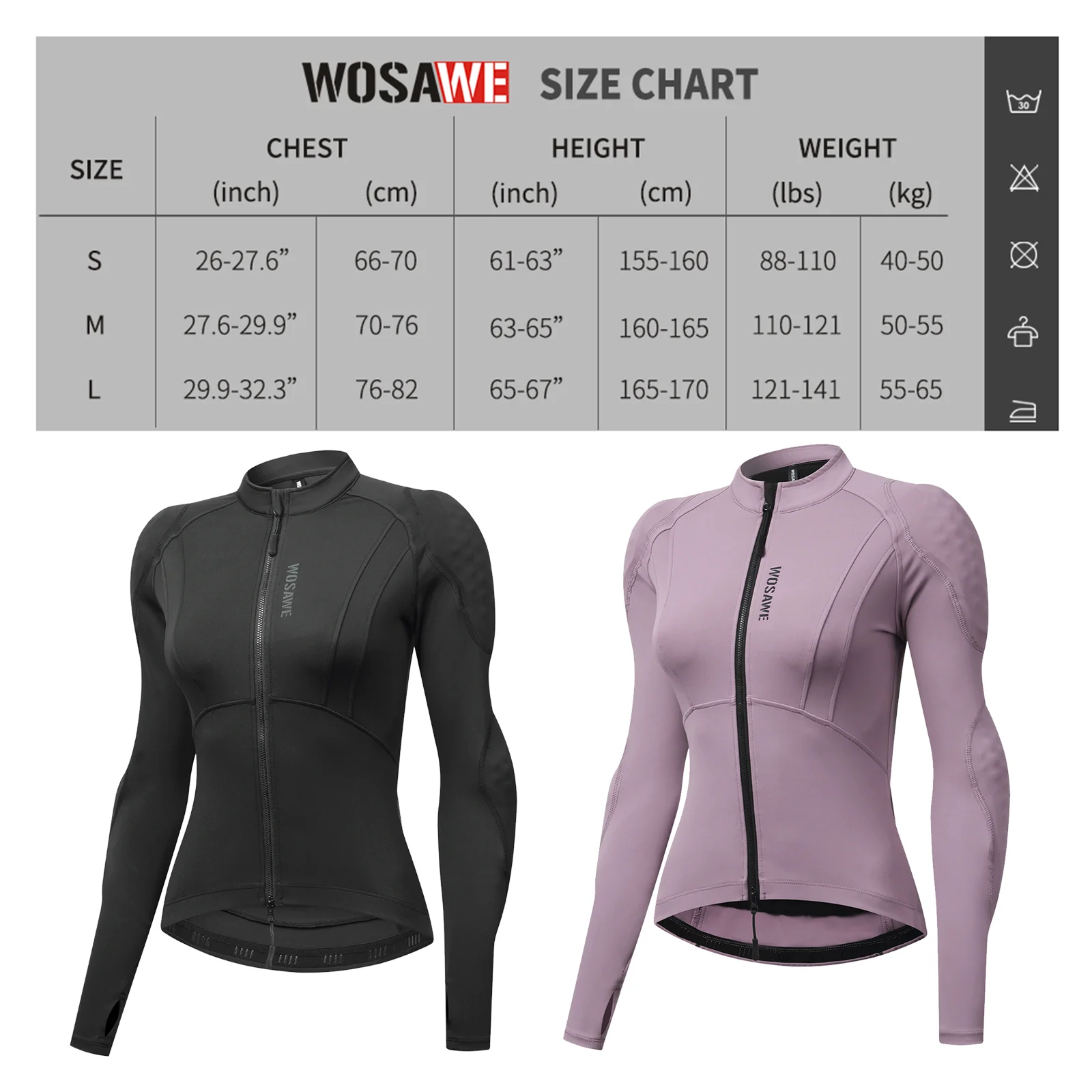 WOSAWE 여성용 오토바이 재킷 팬츠 세트 슬림핏 바디 쉐이핑 통기성 오토바이 모토크로스 의류 어깨 팔꿈치 패드 포함