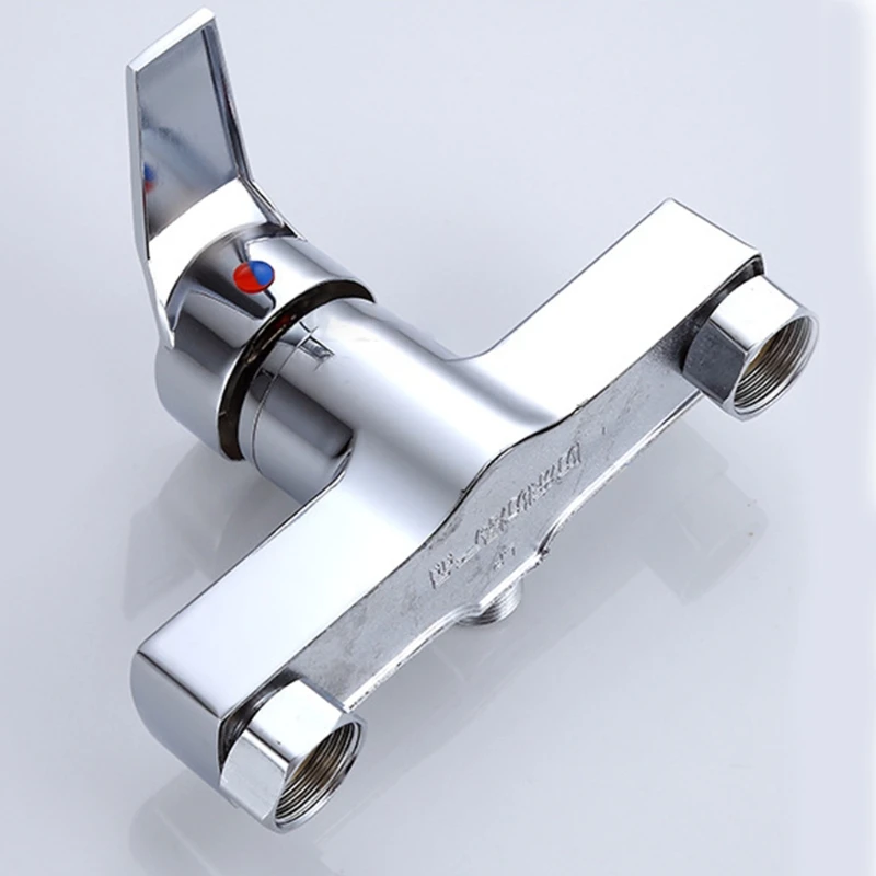 Bathroom Shower Faucets Mixing Valve Zinc Alloy Shower Mixer Wall Mounted Water Control Valve Home Improvement Parts 4
