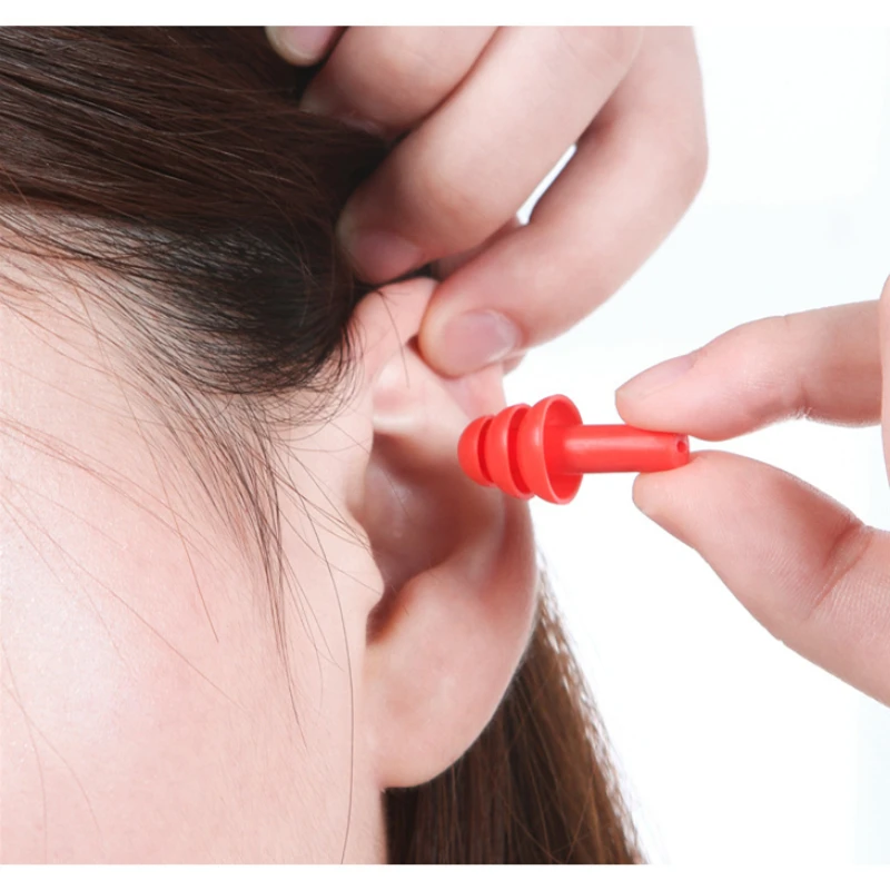 Tappi Per Le Orecchie In Silicone Tappi Per Le Orecchie Anti-Rumore Per Russare Comodi Per Lo Studio Tappi Per Le Orecchie Per Dormire Smettere Di Rus