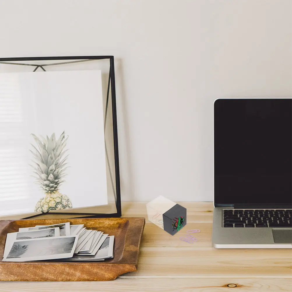 3Pcs 작은 물체 정리 상자 보관함 학교 사무실 홈 다기능 잡화 보관 상자 용 데스크탑 정리함