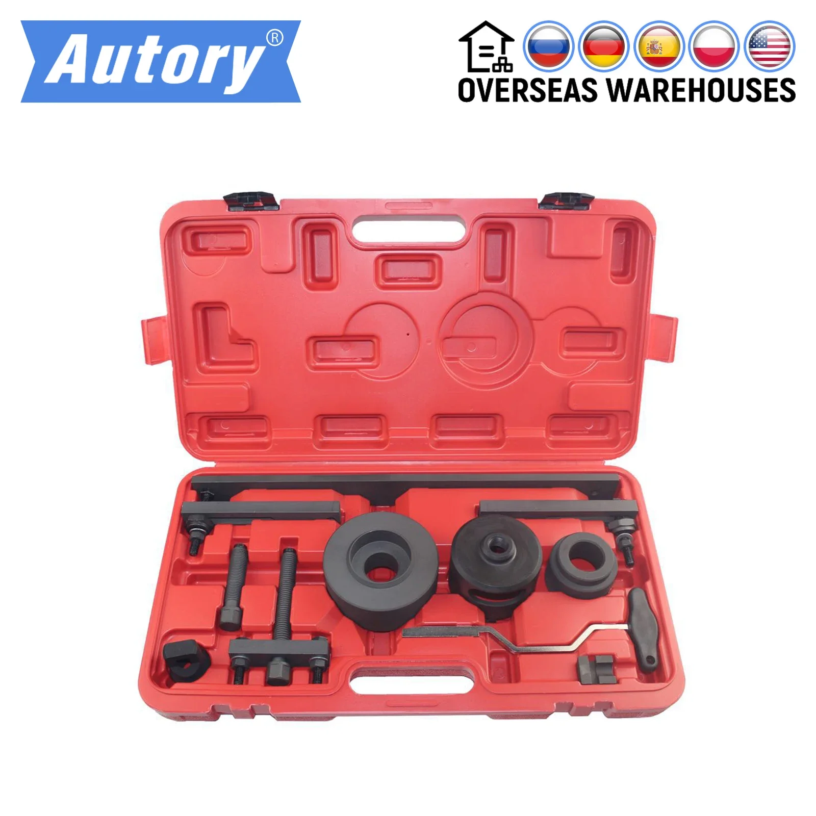 

Autory Dual Clutch DSG Gearbox Transmission Installer Remover Puller Tool Coupling Repair for VAG VW Golf Audi A3 2004 on 6&7
