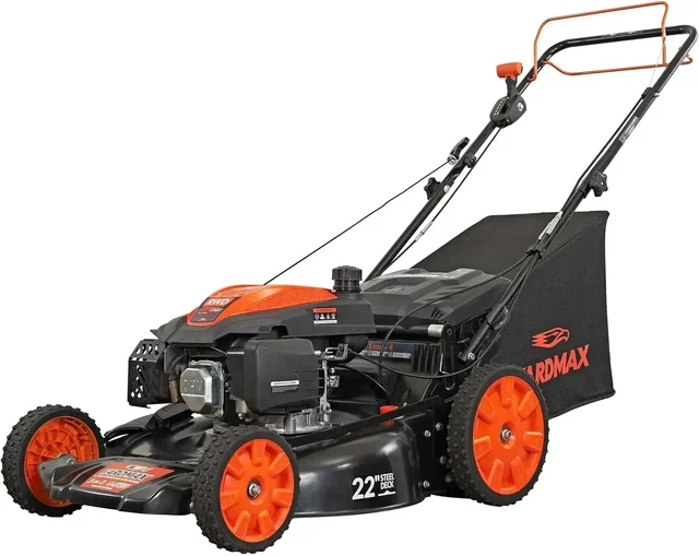 22 in. 201cc Select PACE 6 Speed CVT High Wheel RWD 3-in-1 Gas Walk Behind Self Propelled Lawn Mower, Black 4 22 in. 201cc Select PACE 6 Speed CVT High Wheel RWD 3-in-1 Gas Walk Behind Self Propelled Lawn Mower, Black 4