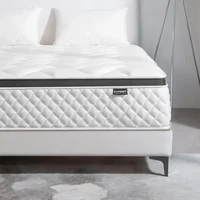 Queen size Mattresses, 12 Inch, Gel Memory Foam Individual Pocket Spring for Motion Isolation, Medium Firm Feel, Mattresses 2