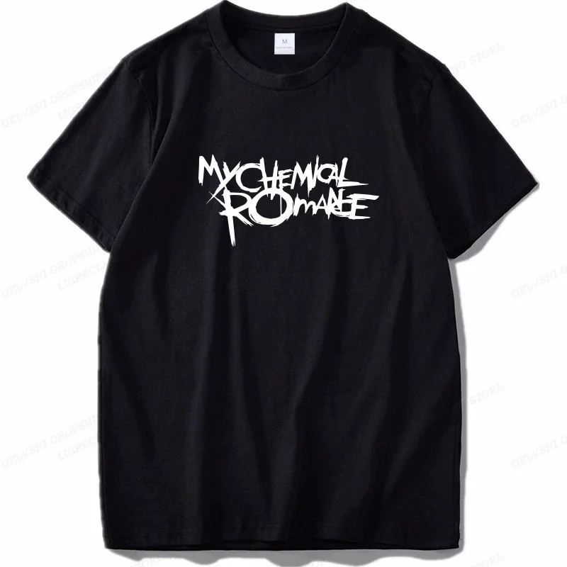 My Chemical Romance T Shirt women Fashion T-shirts cool Hip Hop men Tshirt casiual Summer Vintage Anime unisex Top Tee 2
