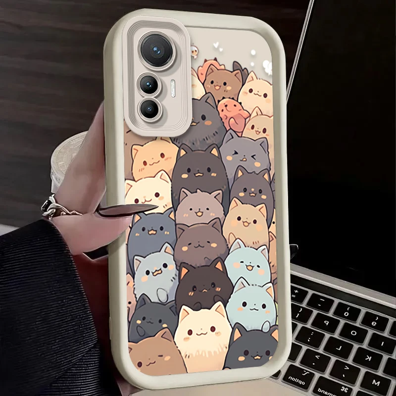 Graffiti Little Cat Phone Case Cover