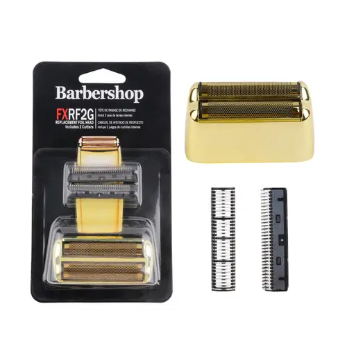 FXRF2 Professional Barber Shaver Double Replacement Foil And Blade Set Cordless Foil Shavers Replacement Heads - Image 2