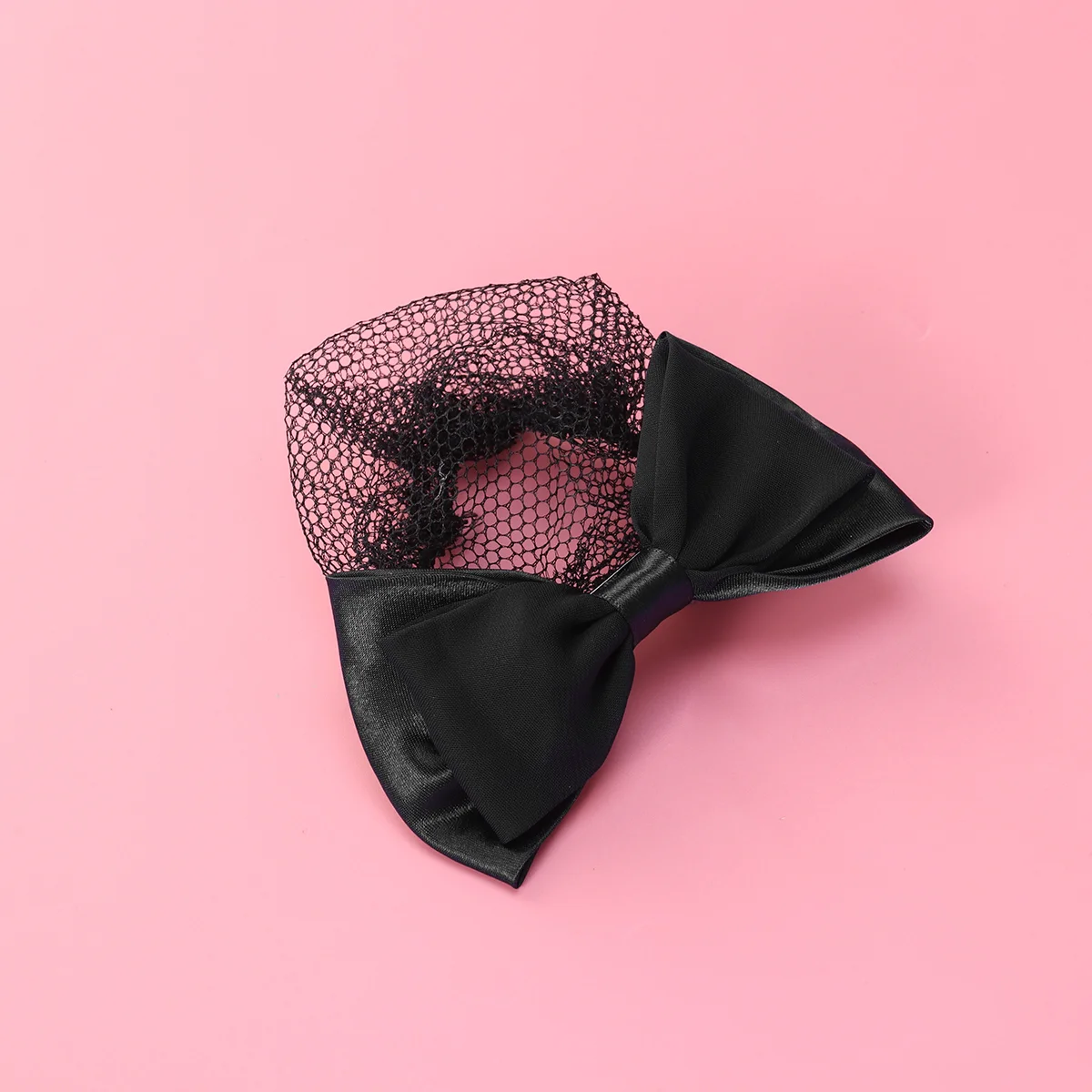 

2 Pcs Professional Hair Accessory Elastic Net Bow Snood Headgear Date Headdress Bun Nets