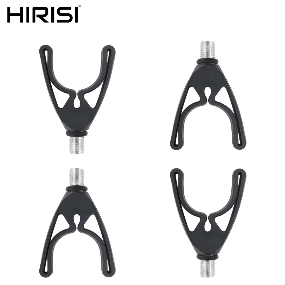 4 têtes de support pour canne à carpe Hirisi - Accessoires pour alarme et buzz bar