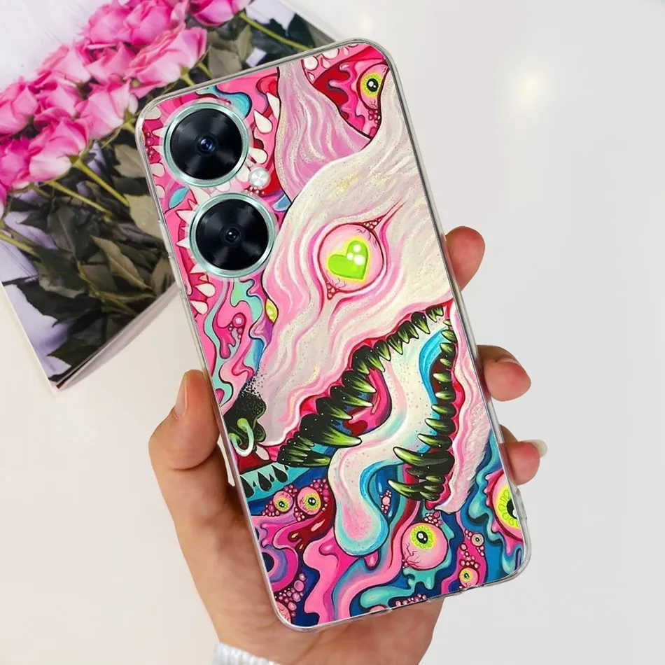 Fashion Elegant Pattern Soft Silicone TPU Phone Case