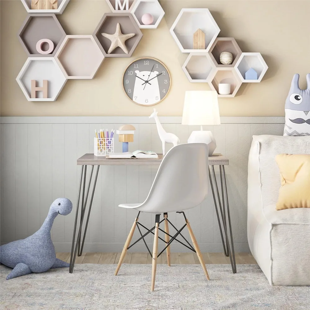 

Computer Desks Free Shipping Bedroom Desk Organizer Distressed Gray Oak Room Desk to Study Table Gaming Writing Office Furniture