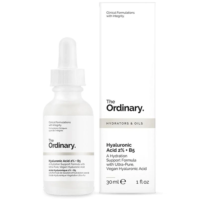 Hyaluronic Acid 2% + B5 Hydrating Serum with Ceramides Essence Liquid Fade Fine Lines Firm and Nourish Sensitive Skin 30ML