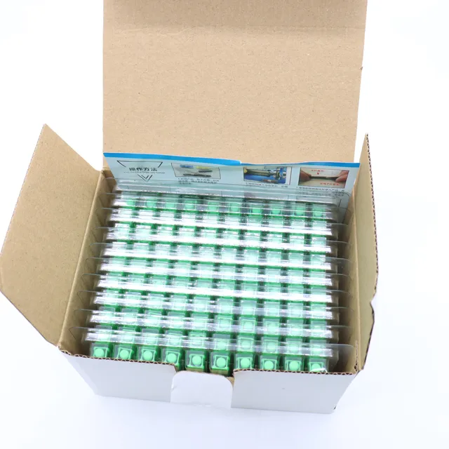 10x Connettori Fibra Ottica SC/UPC - Per Reti FTTH, CATV E Telecomunicazioni - Monomodale - Colore Verde - Foto 9