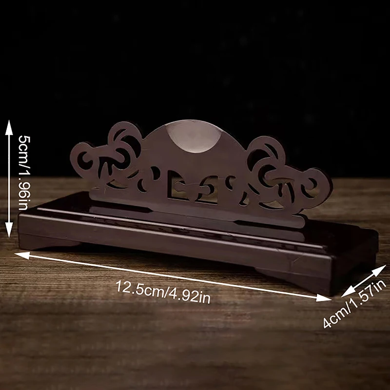 1pc Fan Stand Display Base Holder Circular Fan Display Stand Home Decor Support Bride Wedding Base Fan Display Stand
