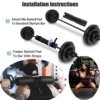Weightlifting Squat Foam Neck Guard Barbell Sleeve Sports Dumbbell Bar Shoulder Back Protective Pad With Strap For Gym 3